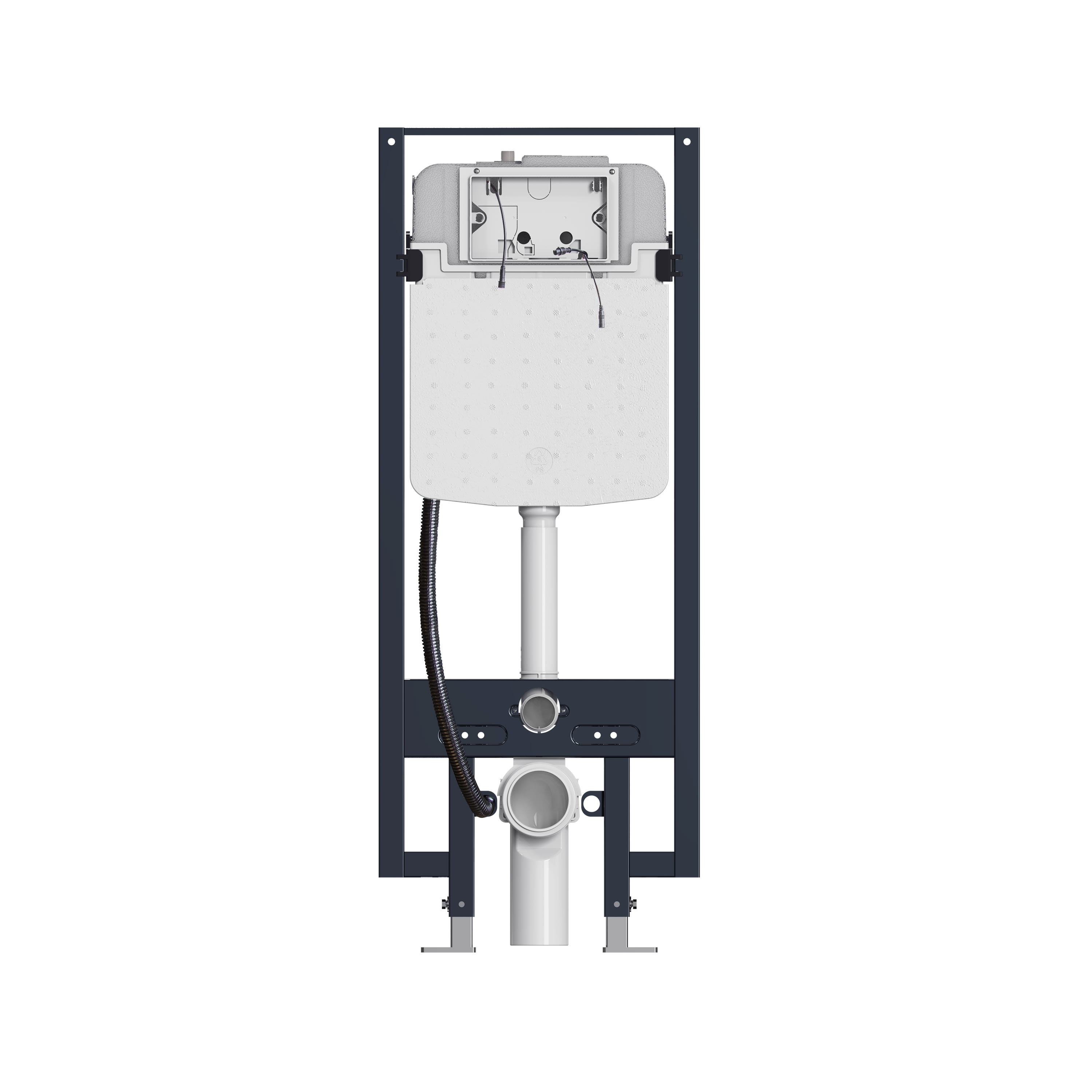 Roca In-Wash Omi — Wall-hung smart toilet & bidet with cleansing and drying functions. installed in a bathroom, lifestyle photo 2